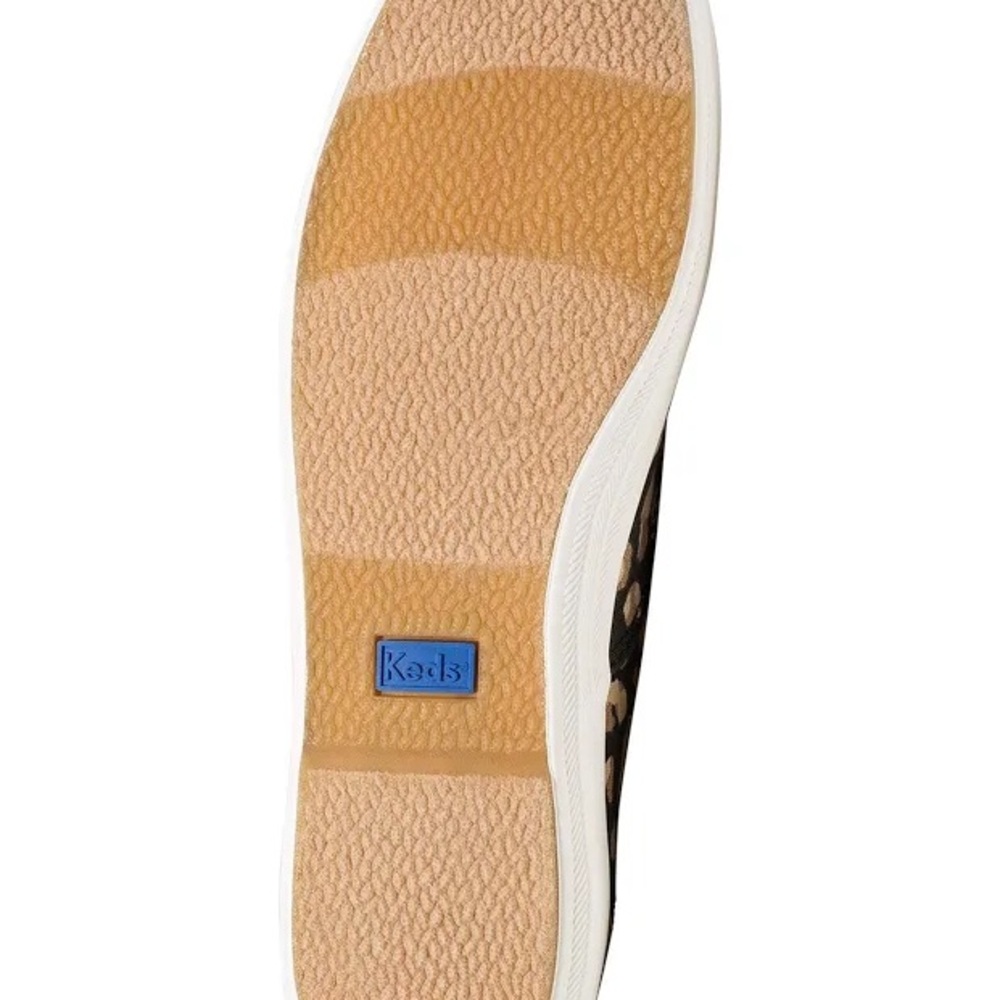 NWT Keds Champion Leopard Tan Black Sneakers Tennis Shoes 8.5 - Picture 3 of 9